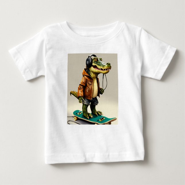 Camiseta "Alligators Sunning: A Slice of Florida Life" (Frente)