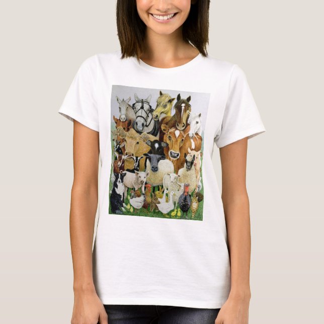 Camiseta Allsorts animal (Frente)