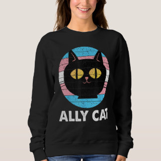 Camiseta Ally Cat Transgender Pride  Cat Kitten LGBT Trans 