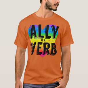 Camiseta Ally é um verbo