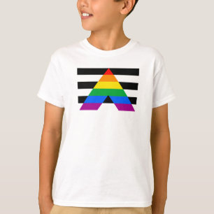 Camiseta Ally Pride Flag