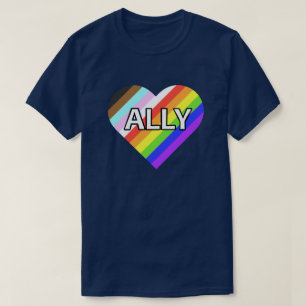 Camiseta Ally Pride Heart