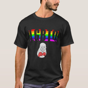 Camiseta Ally Pride LGBTQ Igualdade Rainbow Lésbica Gay Tra