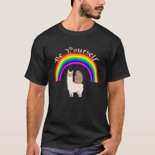 Camiseta Ally Pride LGBTQ Igualdade Rainbow Lésbica Gay Tra