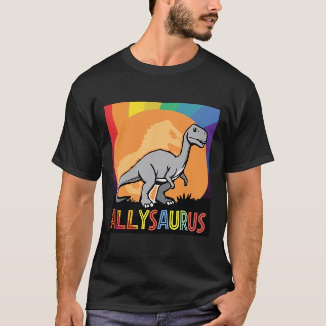 Camiseta Allysauraus Dinosaur (Frente)