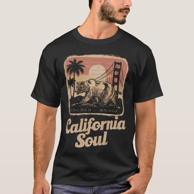 Camiseta alma californiana (Frente)