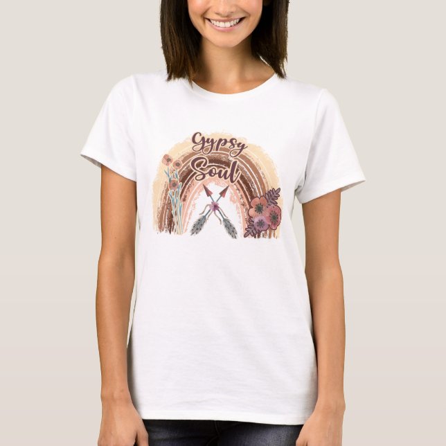 Camiseta Alma Cigana Boho (Frente)