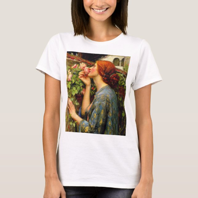 Camiseta Alma da Rosa John William Waterhouse (Frente)