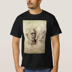 Camiseta Alma Danada de Michelangelo, Cabeça de um Homem