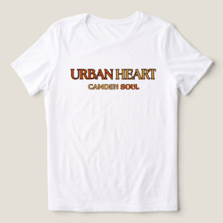 Camiseta ALMA DE CAMDEN CORAÇÃO URBANO Laranja Feminino