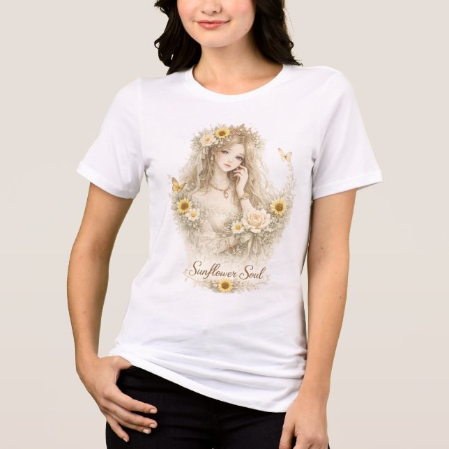 Camiseta Alma de Girassol (Frente)