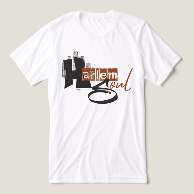 Camiseta Alma de Harlem (Design frontal)