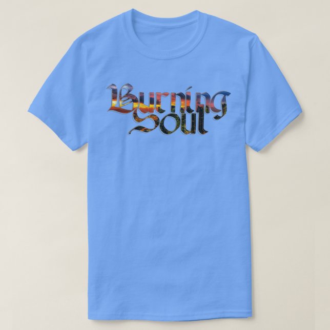 Camiseta Alma de Queima 1 (Frente do Design)