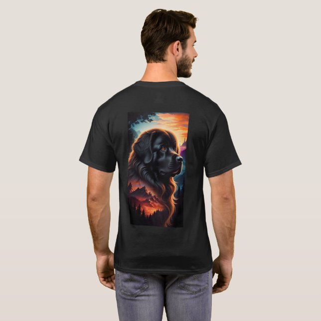 Camiseta Alma de um Notta Bear  (Parte Traseira Completa)