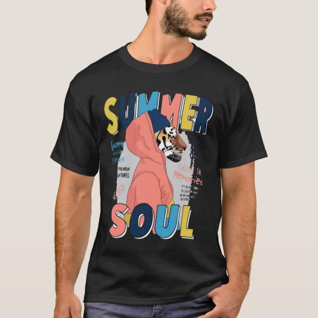 Camiseta Alma de verão (Frente)