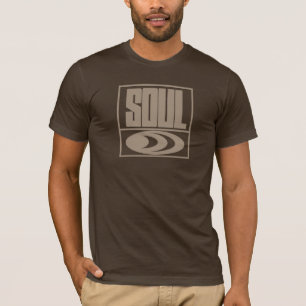 Camiseta ALMA do creme da tinta da alma