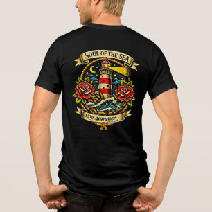 Camiseta Alma do Mar Tatuagem de Marinheiro Old School