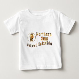 Camiseta Alma do norte. Faz o amor de I ele - ouro
