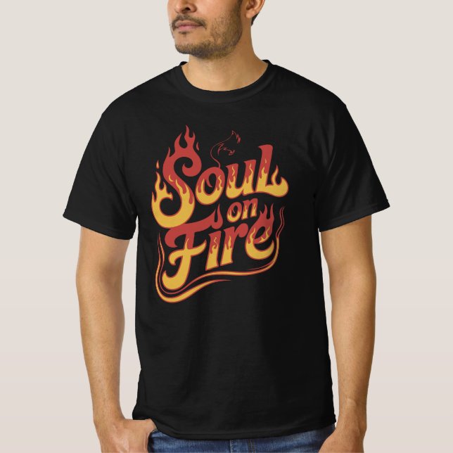 Camiseta Alma em Chamas (Frente)