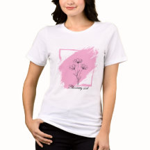 Alma em Flor - Arte de Linha Floral Minimalista fl