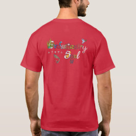 Camiseta Alma Evolutiva: Pescoço Básico da Tripulação