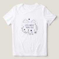 Alma Floral Caprichosa Citação Arte de Linha
