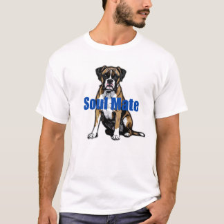 Camiseta Alma gêmea Boxer