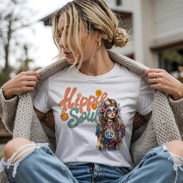 Camiseta Alma Hippie Retro