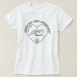 Camiseta Alma Litorânea, Coração Centrado em Cristo – Camis
