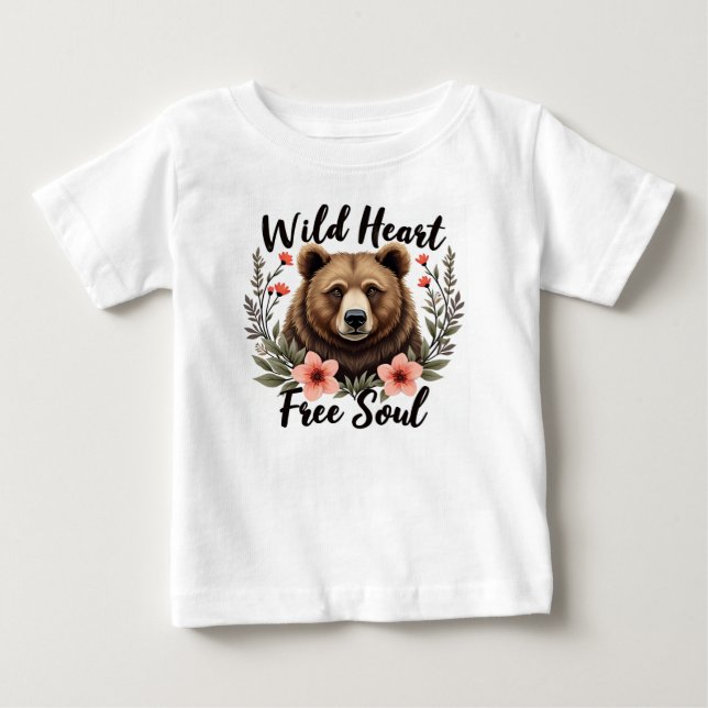 Camiseta Alma Livre de Coração Selvagem (Frente)