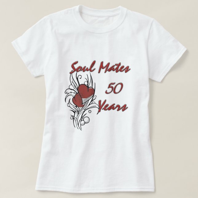 Camiseta Alma Mates 50 Anos (Frente do Design)