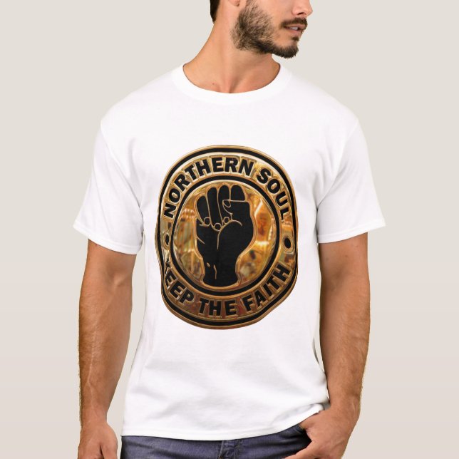 Camiseta Alma norte de ouro preto (Frente)