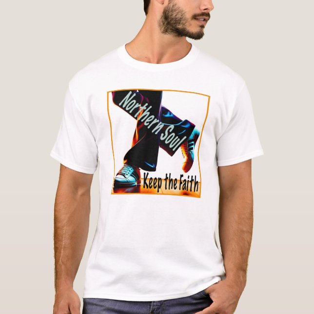 Camiseta alma norte mantém a fé (Frente)
