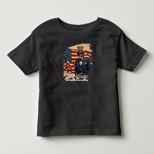 Camiseta Alma Orgulhosa do 4 de Julho (Frente)