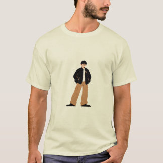 Camiseta Alma Silenciosa – Estética de Garoto Anime