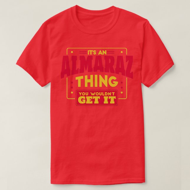 Camiseta Almaraz (Frente do Design)
