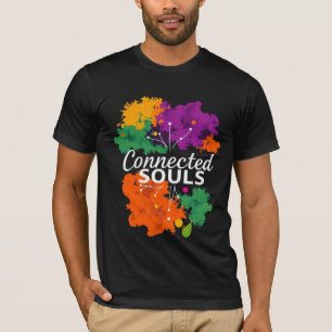 Camiseta Almas Conectadas – Unidade Colorida e Conexão Huma