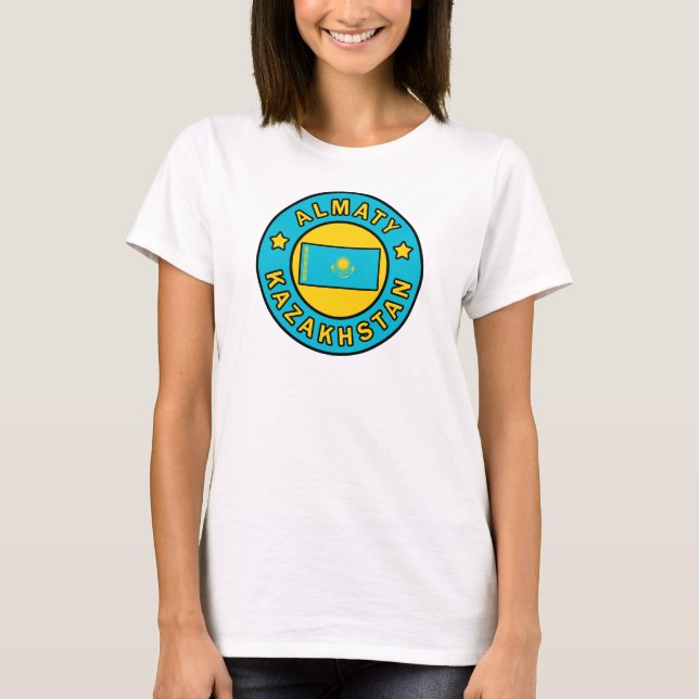 Camiseta Almaty Cazaquistão (Frente)