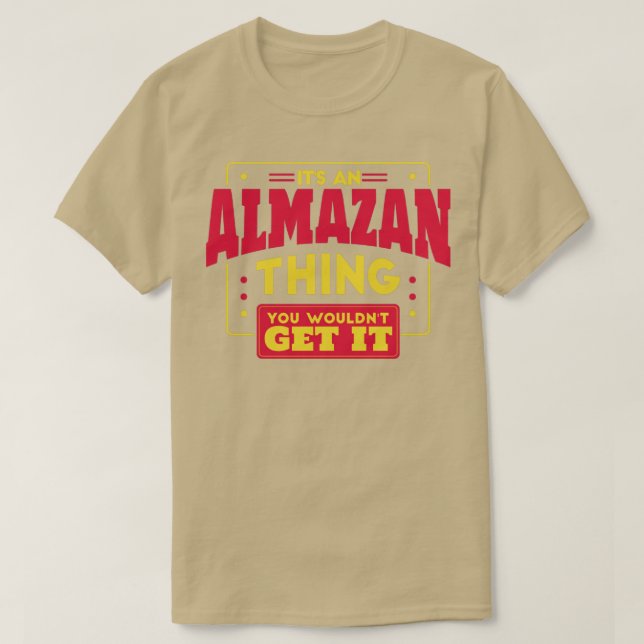 Camiseta Almazan (Frente do Design)