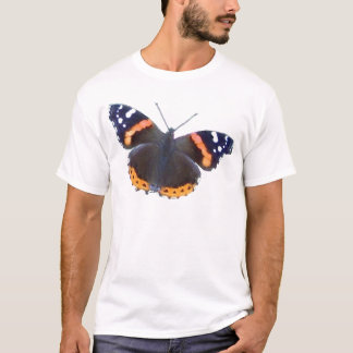 Camiseta Almirante vermelho borboleta