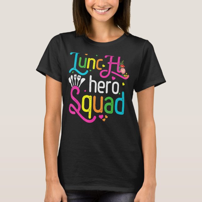 Camiseta Almoça do Hero Squad na Almoça (Frente)