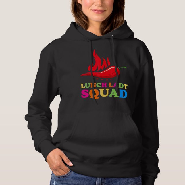 Camiseta Almoçando Lady Squad Cafeteria Crew School Lunch L (Frente)