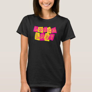 Camiseta Almoçar a Lady Squad de volta à Escola de Café Re