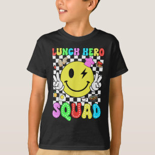 Camiseta Almoçar Hero Squad De Volta Ao Café Para Almoçadas