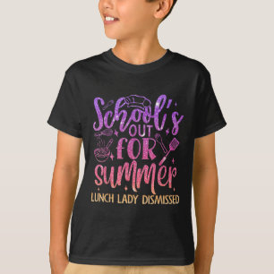Camiseta Almoço da Dispensada da Merendeira de Verão da Esc