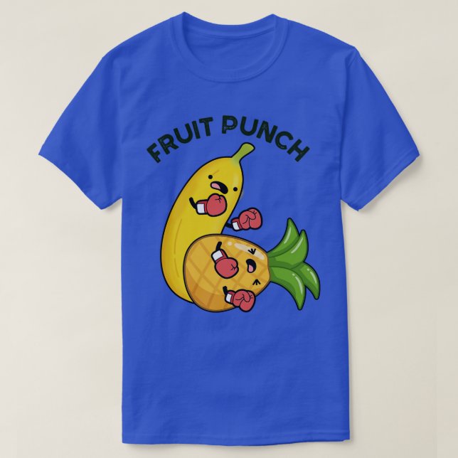 Camiseta Almoço da fruta Bebida Engraçado Toque 1 (Frente do Design)