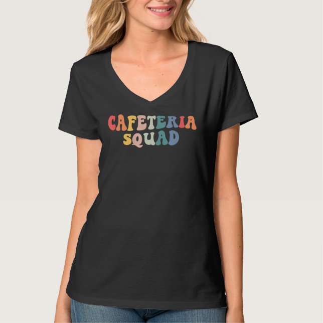 Camiseta Almoço de Cafeteria Senhoras do Almoço de Rock Lad (Frente)