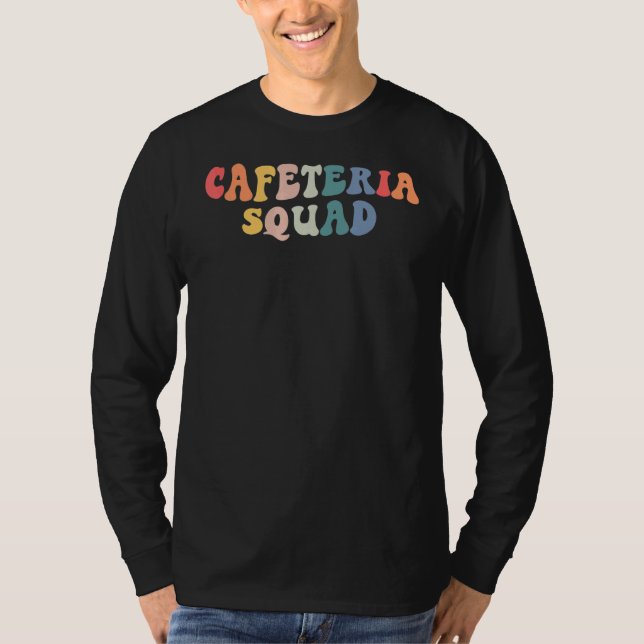 Camiseta Almoço de Cafeteria Senhoras do Almoço de Rock Lad (Frente)