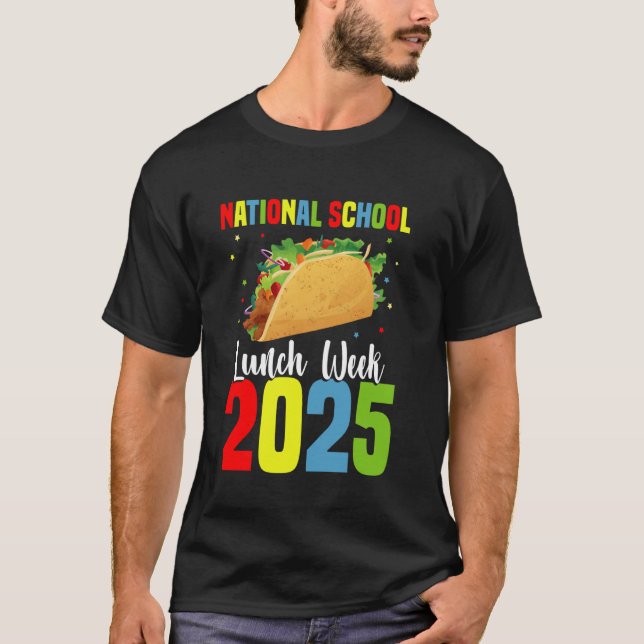 Camiseta Almoço de Cereal na Semana do Almoço Escolar Nacio (Frente)