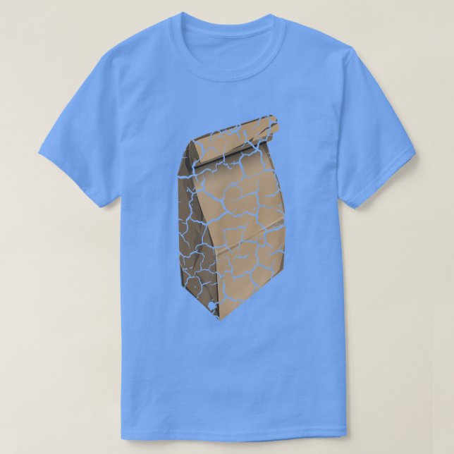 Camiseta Almoço de espuma do Cozinhar do comida afunilado (Frente do Design)